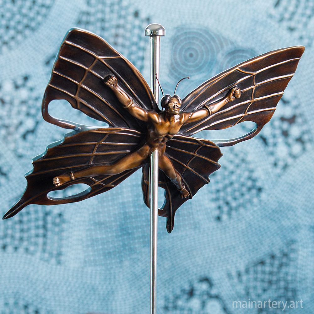 Cover: Collectable Butterfly Art Sculpture