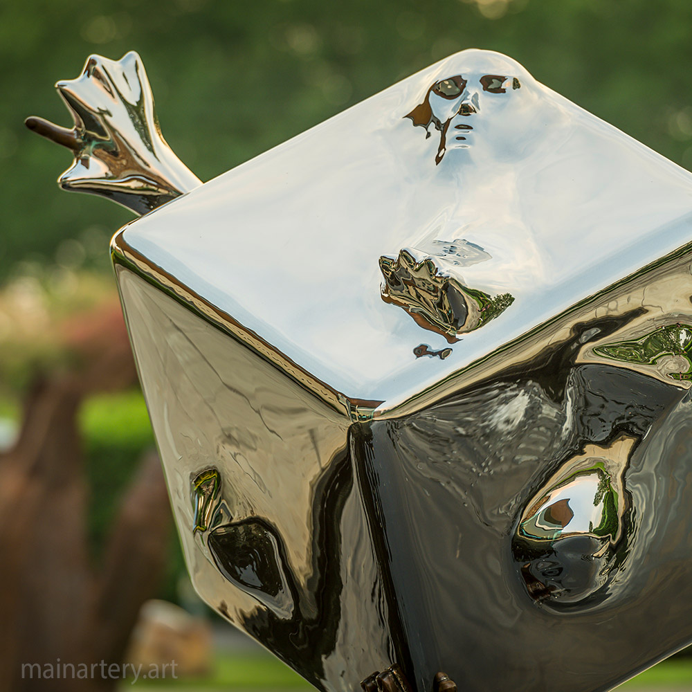 Cover: Box – Bronze Sculpture