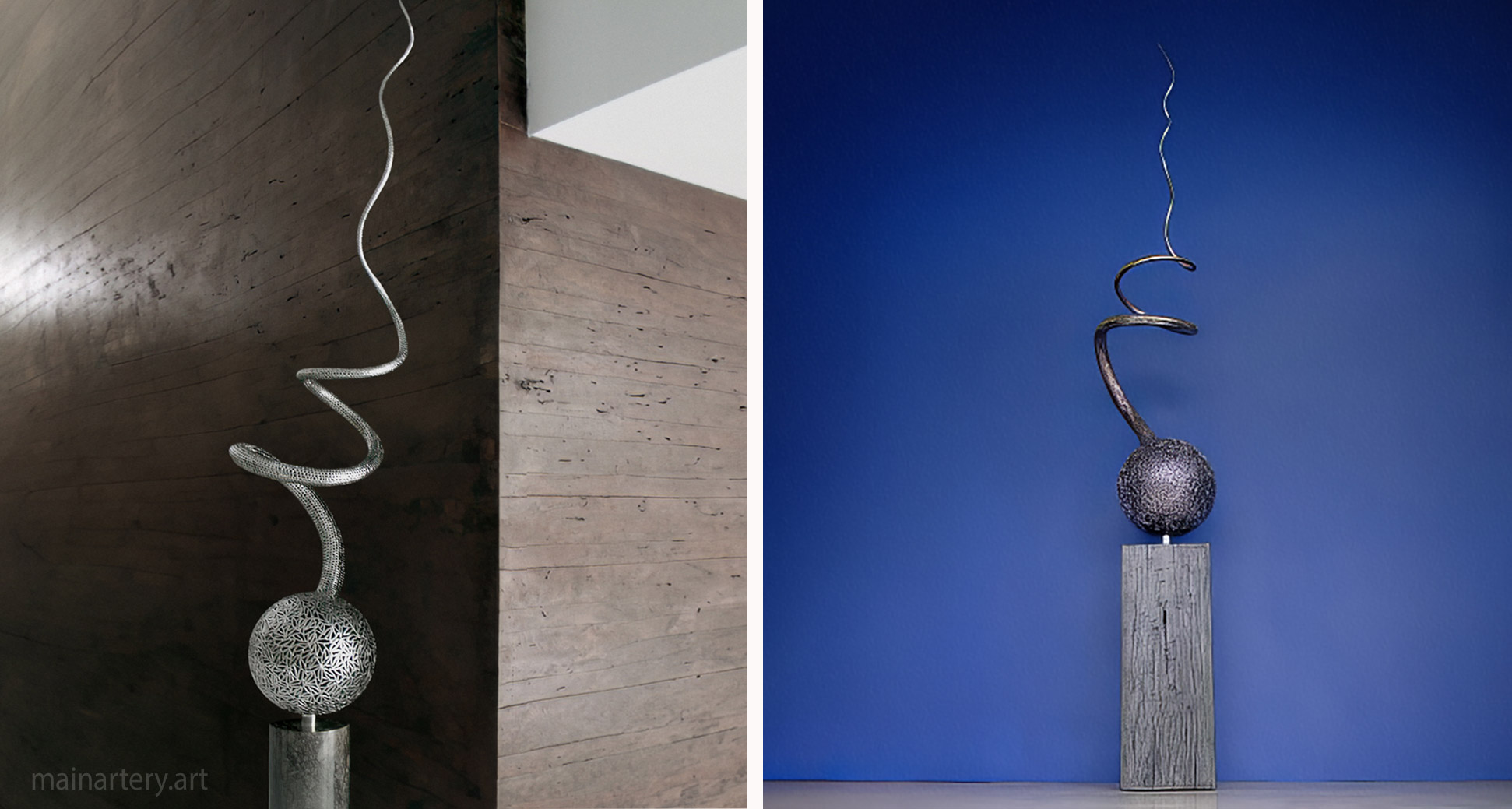 pinnacle large interior vertical modern sculpture mainartery image