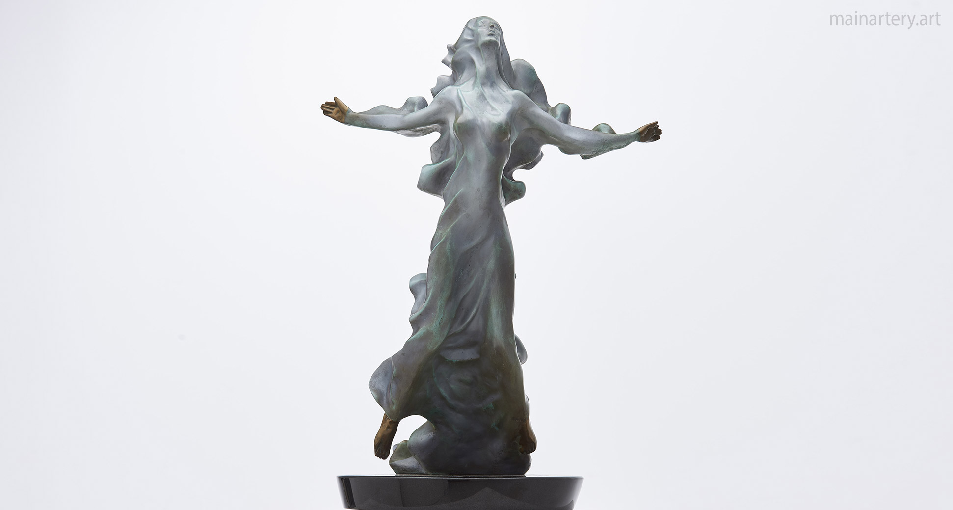 medium multi patina female forms interior artwork image