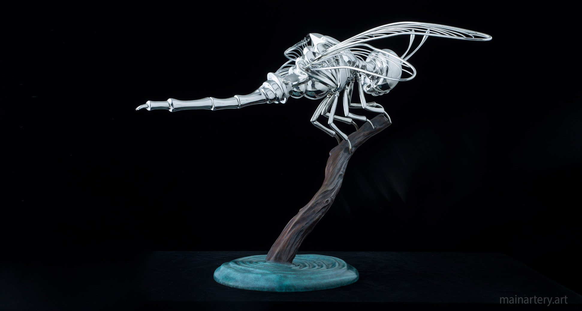 small size dragonfly sculpture todd stuart image