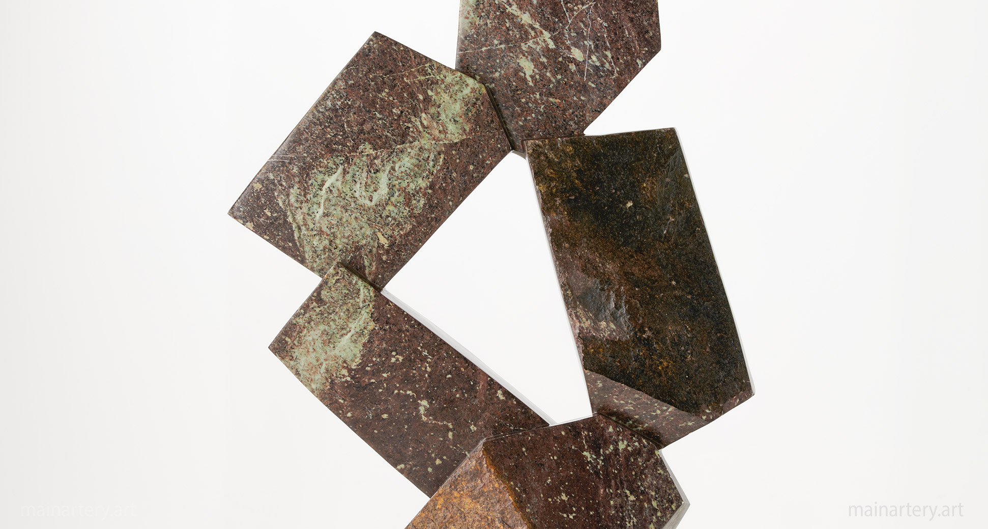 conference of the gods abstract stone art image