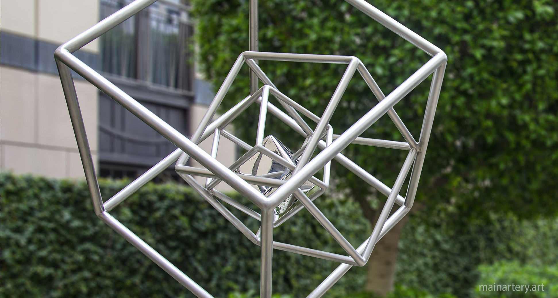 satin algorithmic extra dimension sculpture image