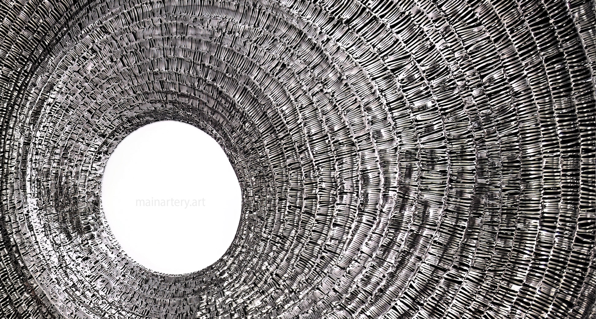 new order large scale steel sculpture detail image
