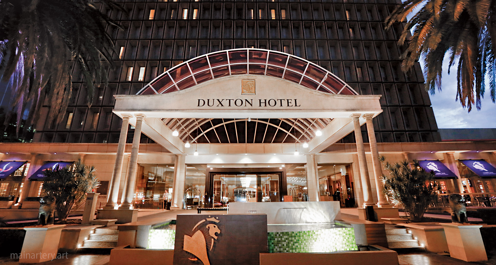 duxton hotel lobby sculpture project image