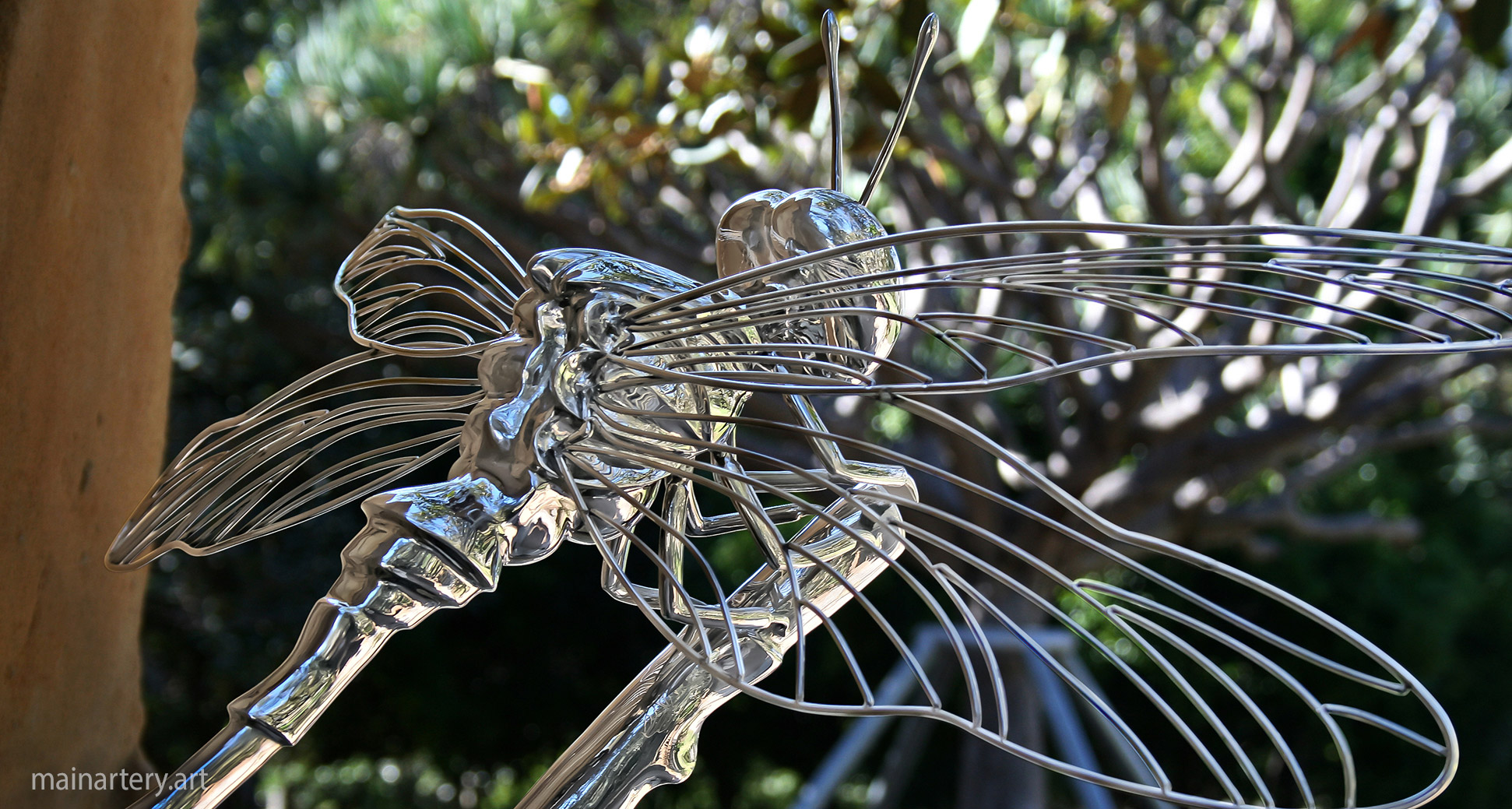 representational dragonfly sculpture todd stuart image