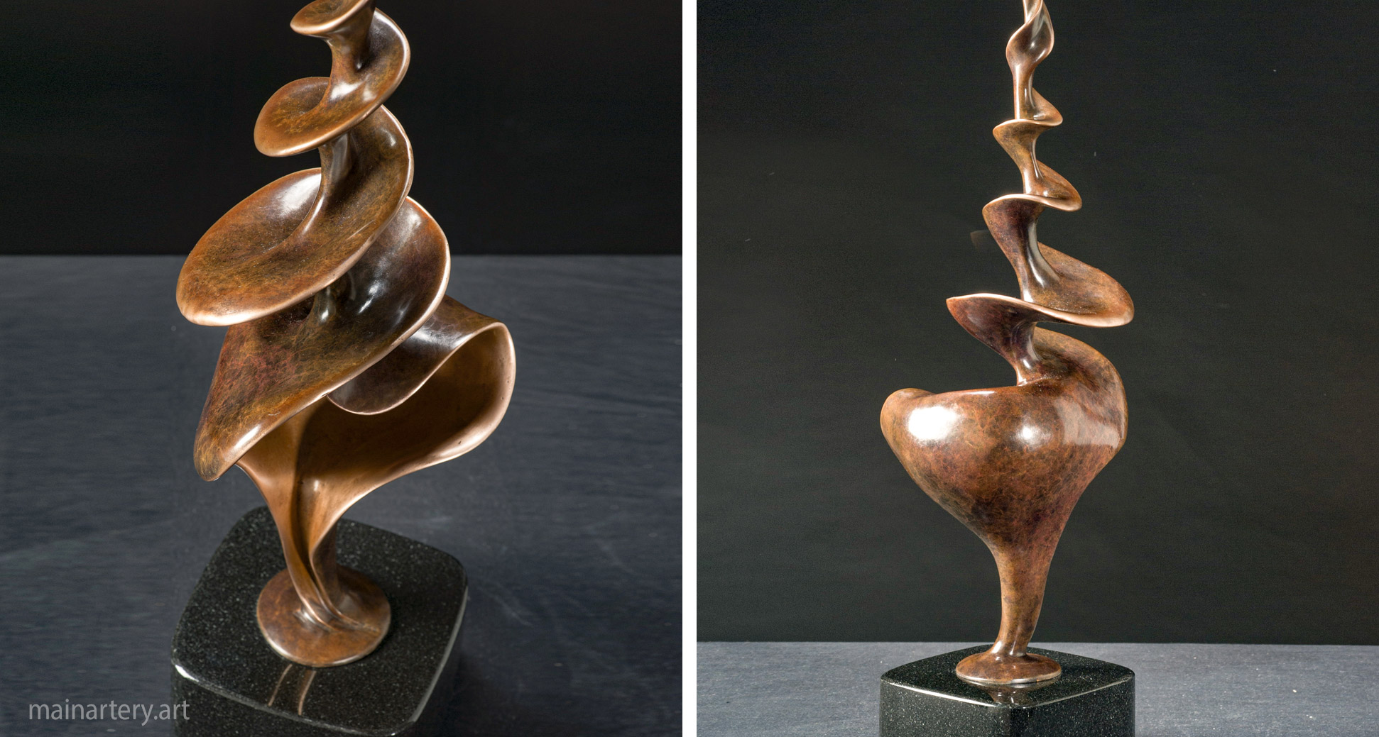 tabletop bronze contemporary interior artwork image