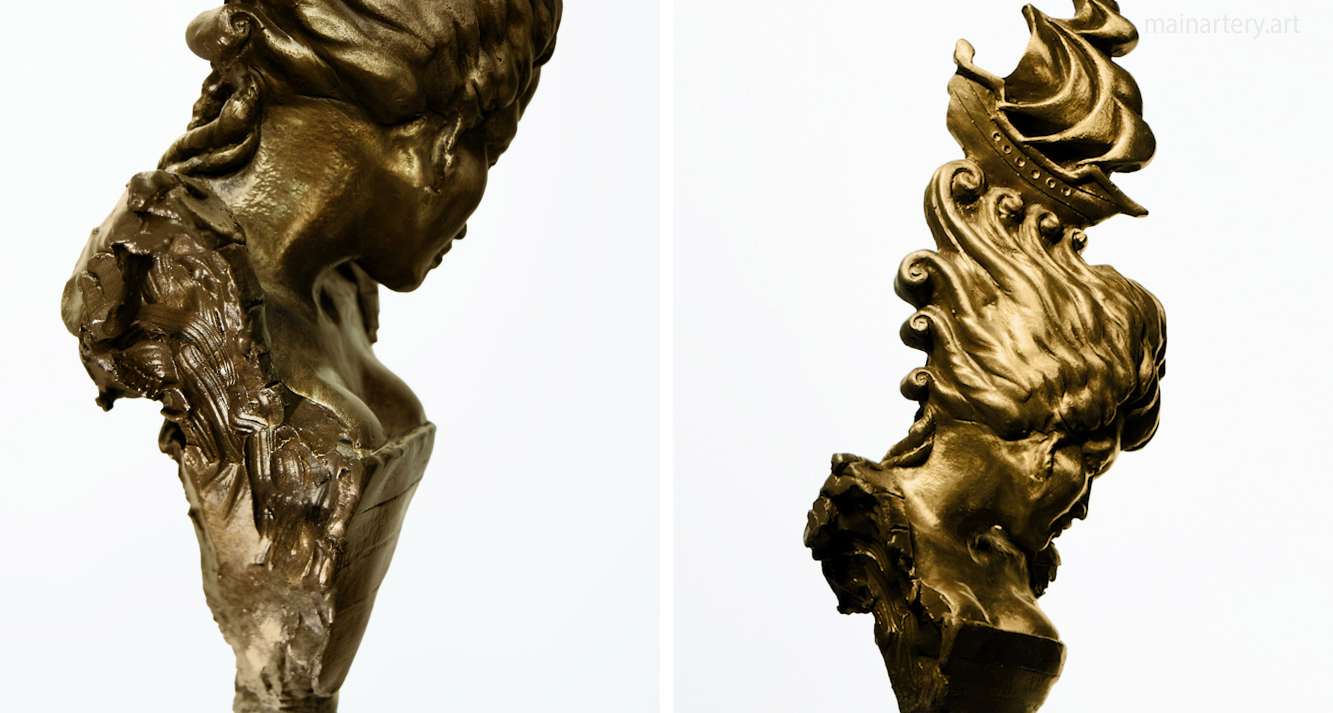 Flotilla Sculpture, image 6, capturing the essence of collective motion in a sculptural perspective